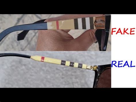 how to tell if burberry glasses are fake|How to identify genuine burberry sunglasses .